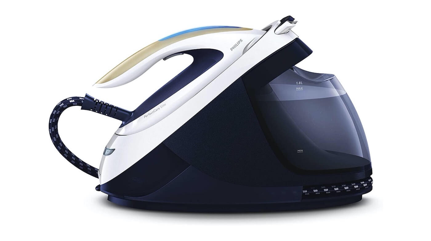 飞利浦 Philips PerfectCare Elite GC9636/20 增压式蒸汽熨斗 蓝色 2700W功率 7.5 bar压力 420g/秒蒸汽输出,到手229.99欧,原价299.99欧!