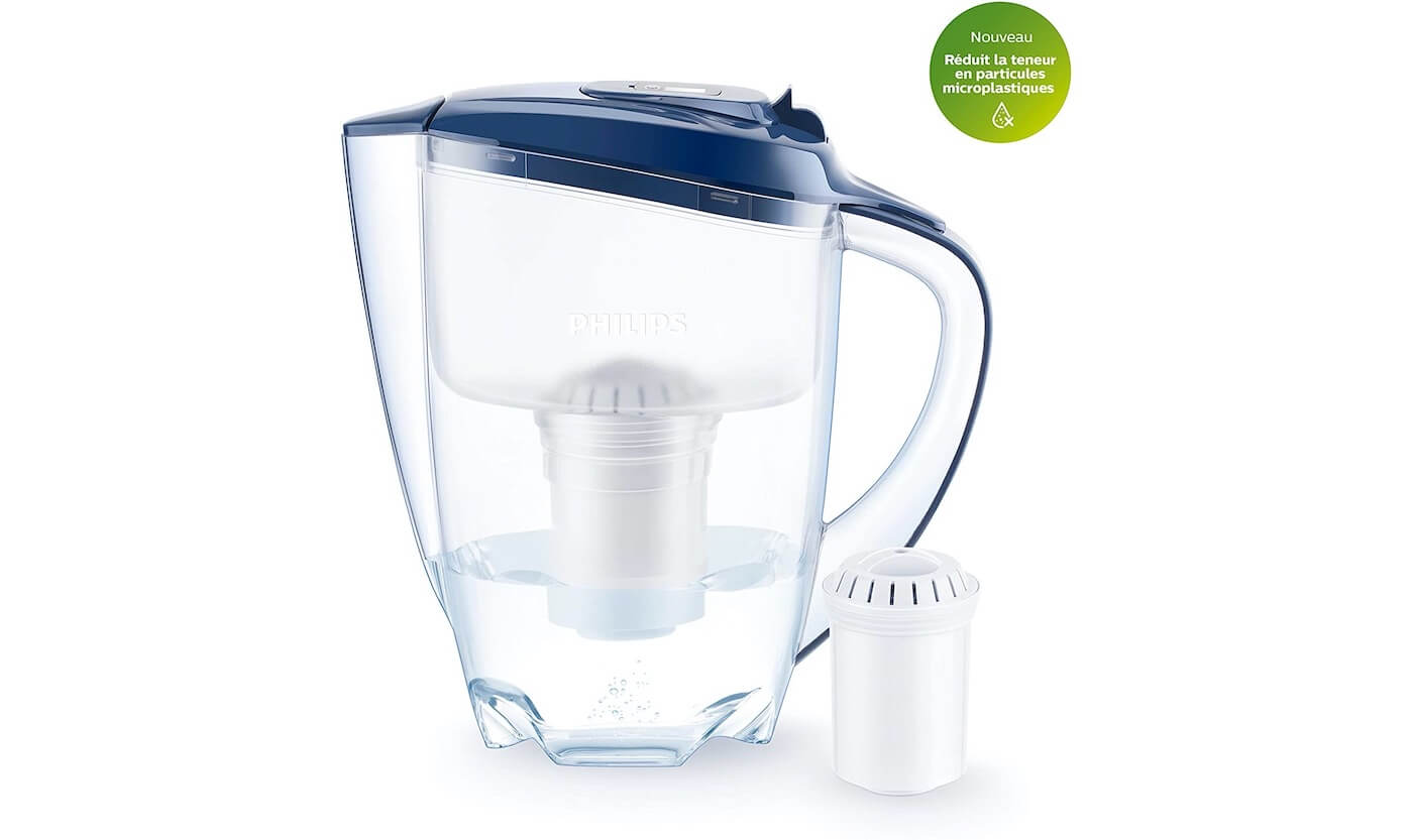 飞利浦 Philips Aqua Solutions AWP2922 蓝色 滤水壶 3L容量,到手8.57欧,原价21.99欧!