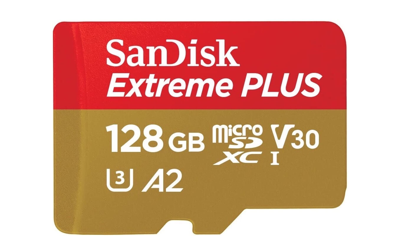 闪迪 SanDisk Extreme Plus microSDXC Class 10 闪存卡 128GB 带转换头,到手15欧,原价50.99欧!特价!