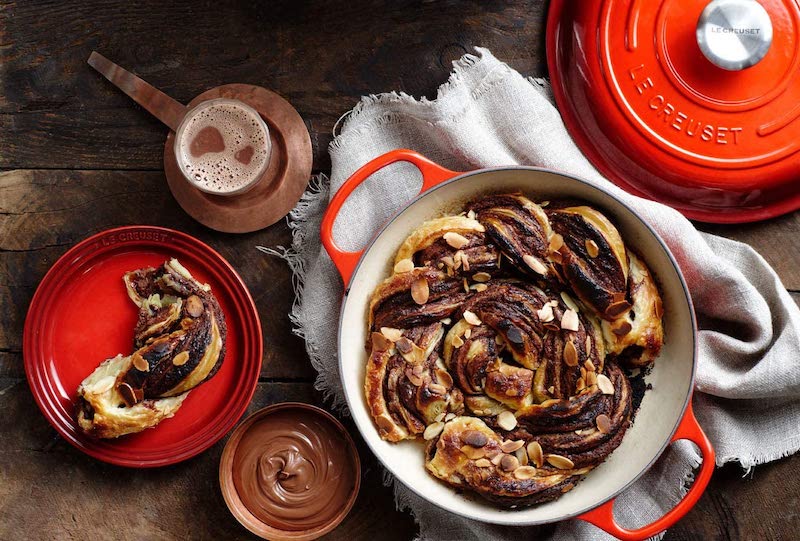 Le Creuset Signature Gusseisen 珐琅锅 圆口 30cm 3.2升 樱桃红 适合电磁炉，到手145.25欧，原价259欧！