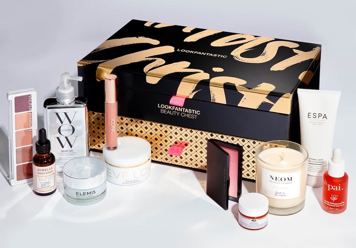 Lookfantastic Beauty Chest 圣诞豪华宝盒 2020版 价值超过400欧!到手105欧,原价120欧!!变相2.6折!