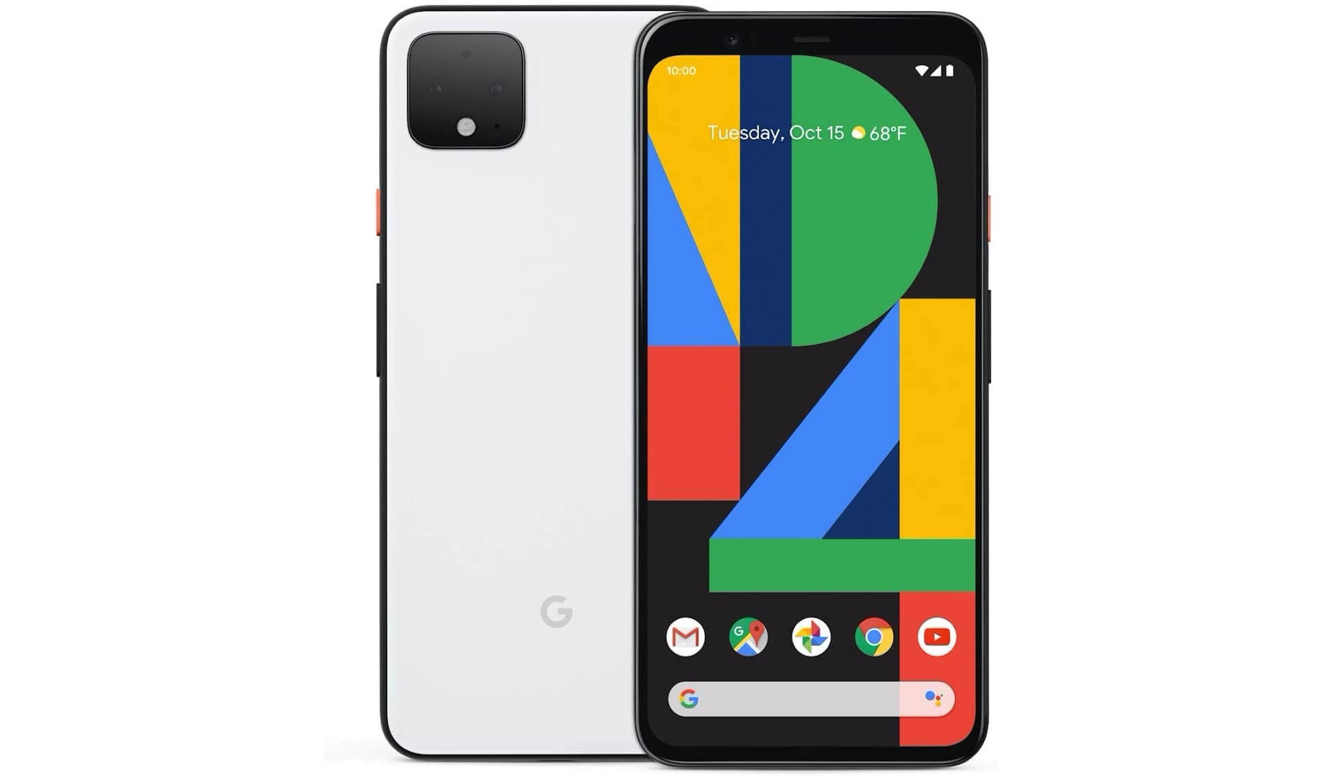 Google Pixel 4 XL 智能手机 白色 6.3寸OLED显示屏 90Hz刷新率 6GB/64GB IP68防水，到手479欧，原价729.99欧！！