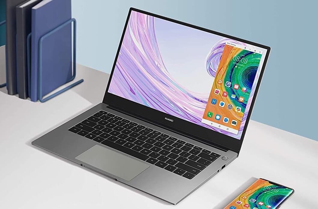 华为 Huawei MateBook D 14寸超薄笔记本 (Intel Core i5第10代/8GB/512GB/GeForce MX250) 灰色,到手699欧,原价799欧!!
