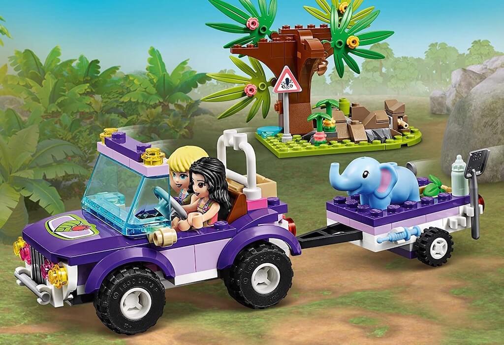 乐高好朋友系列 LEGO Friends 41421 幼象丛林营救,到手14.48欧,原价19.49欧!