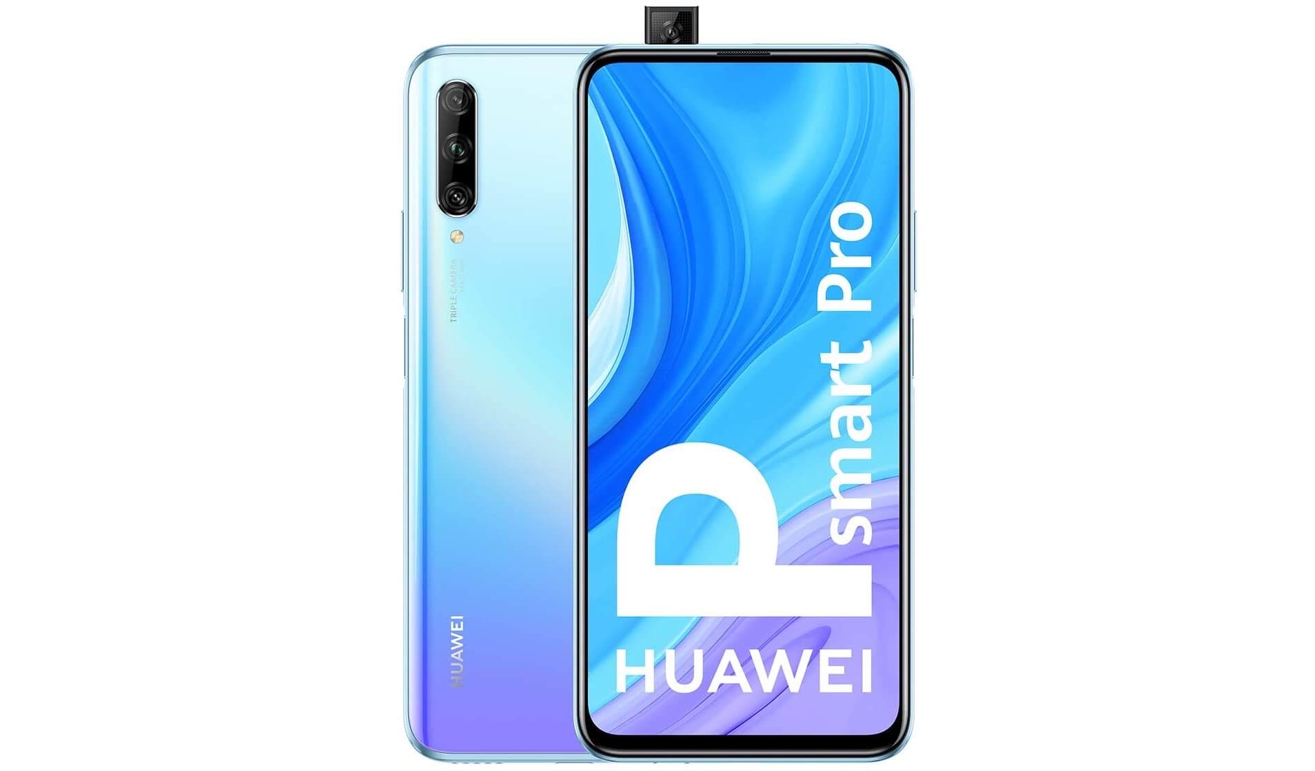 华为 Huawei P smart Pro 6.59寸智能手机 6GB/128GB 呼吸水晶色  弹出式摄像头,到手187.34欧,原价250欧!!