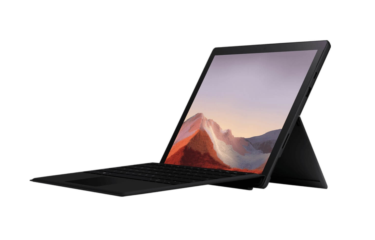 微软 Microsoft Surface Pro 7 12.3寸 二合一笔记本电脑 黑色 Intel Core i5 8GB/256GB 带Type Cover键盘保护套,到手999欧,原价1,349欧!