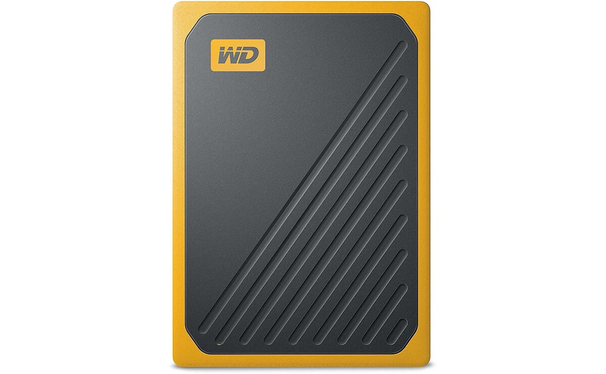 西部数据 WD My Passport Go Portable 便携式SSD固态硬盘 外置固态硬盘 1TB 黄色,到手104.68欧,原价144.26欧!特价!