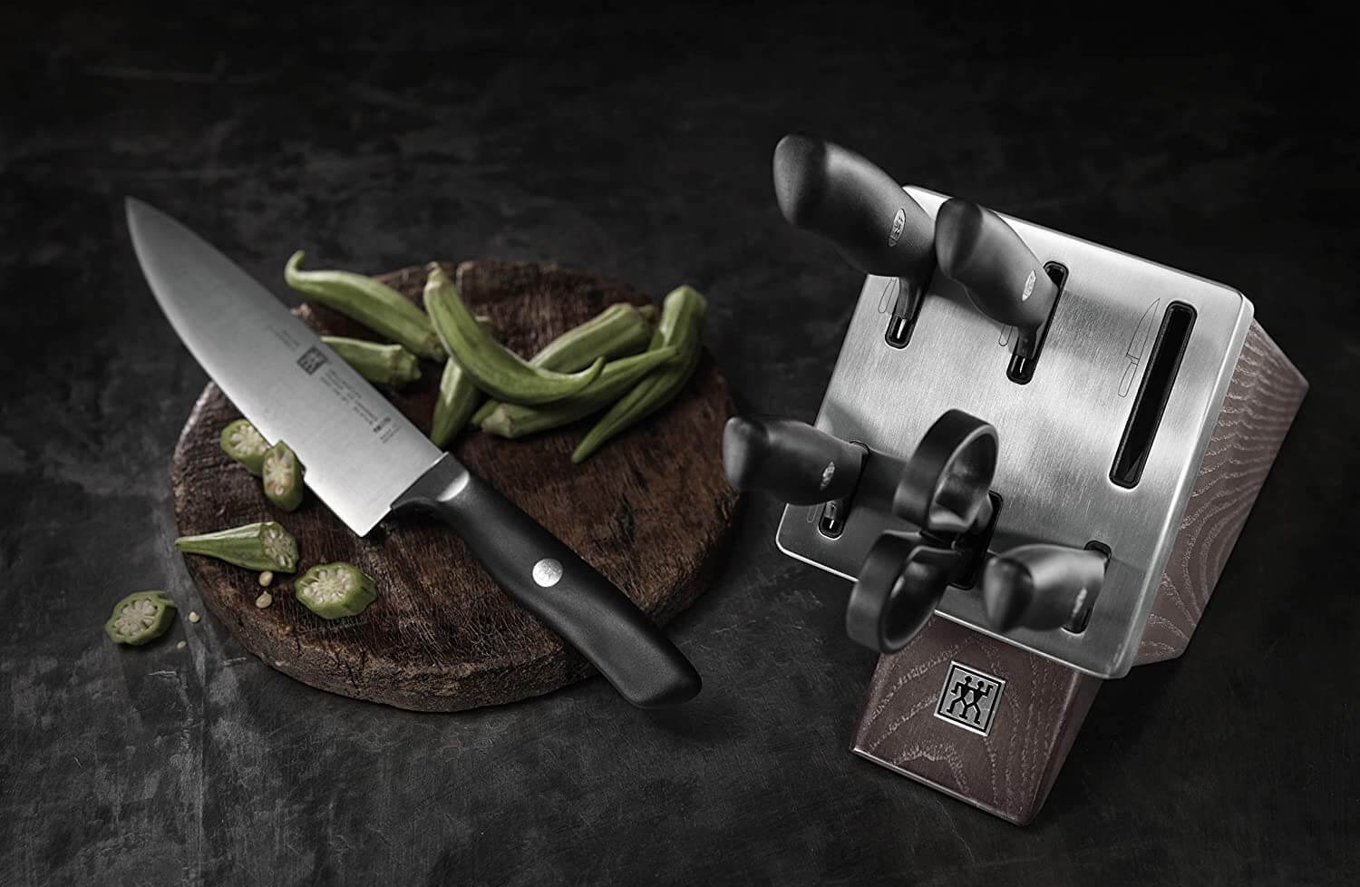 双立人 ZWILLING Life 系列刀具 7件套 带磨刀刀座,到手111.99欧,原价199欧!