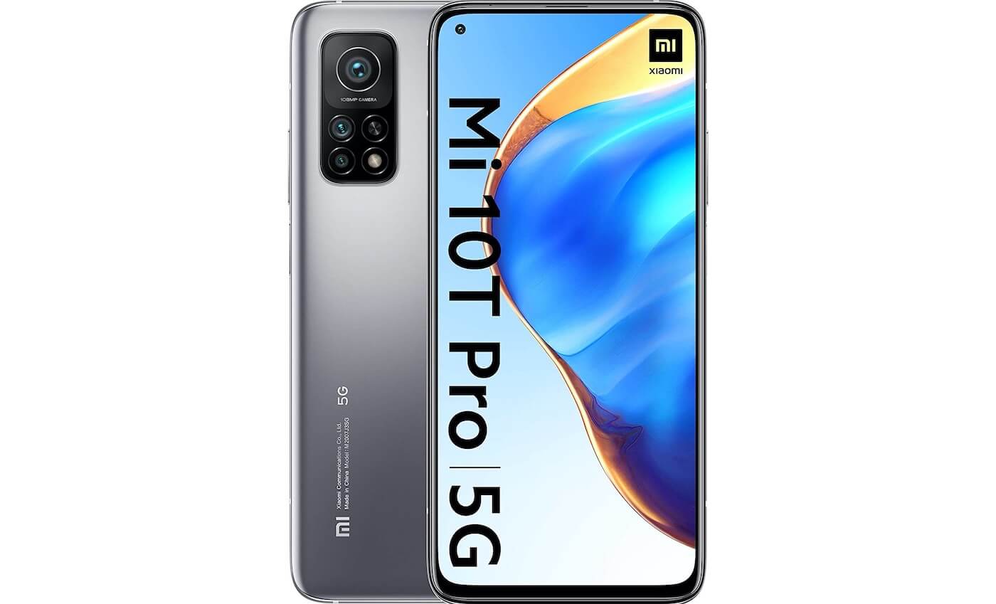 小米 Mi 10T Pro 智能手机 8GB/128GB 月球银 6.67寸FHD+打孔屏 骁龙865 1亿像数AI相机，到手349.1欧，原价599.9欧！！