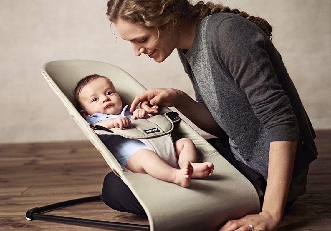 哄娃神器 BabyBjörn Balance Soft 婴儿摇椅 平衡型柔软摇椅 灰色,到手120.99欧,原价169.9欧!