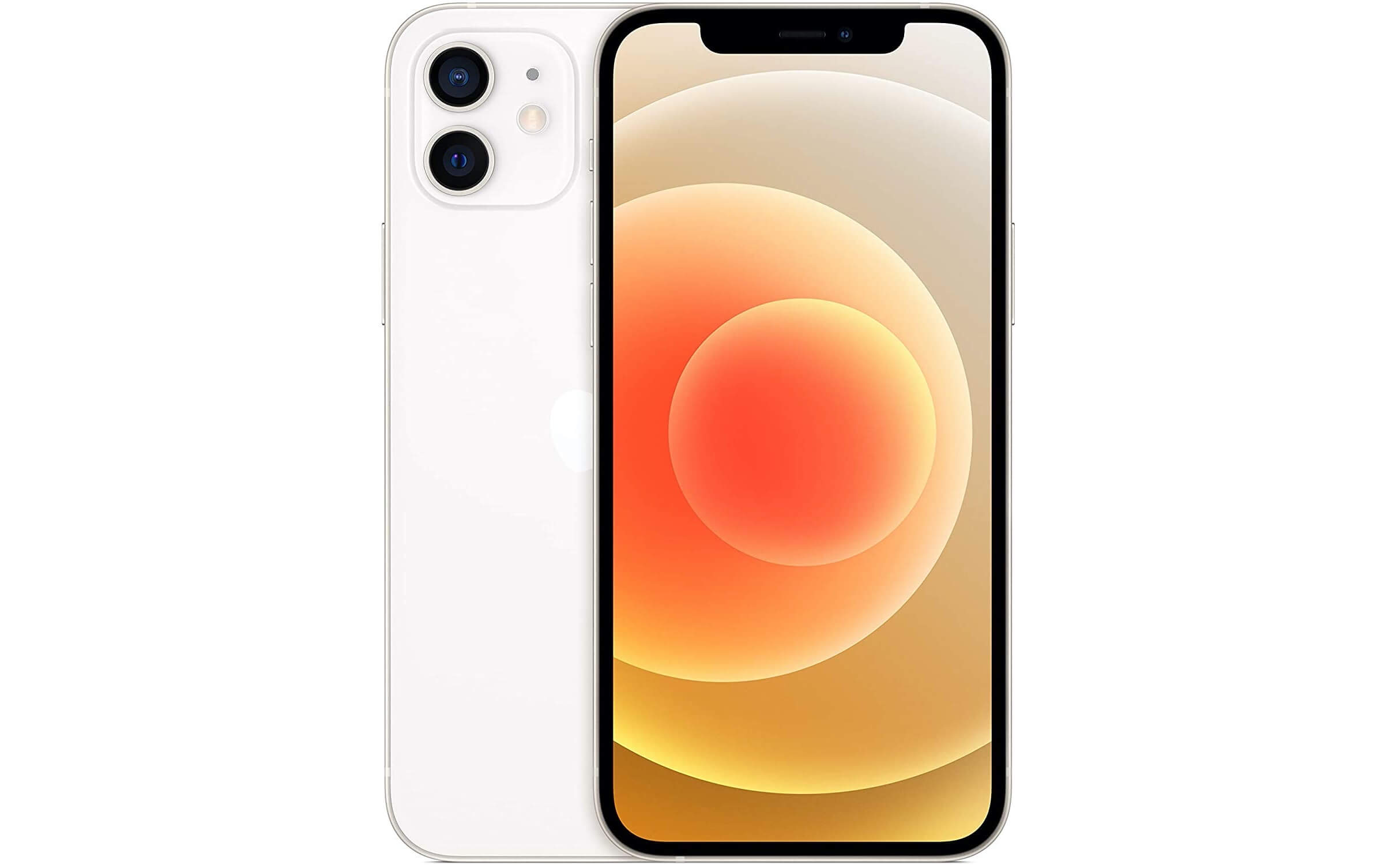 苹果 Apple iPhone 12 智能手机 白色版  6.1寸OLED屏幕 A14处理器 支持5G 64GB,到手725欧,原价876.3欧!