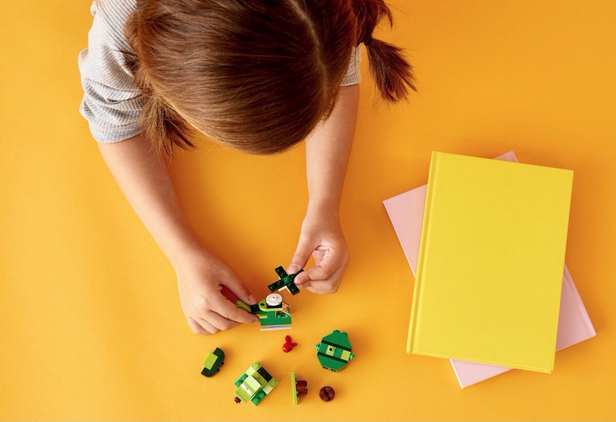 乐高创意百变系列 LEGO Classic 11007 创意绿色积木 适合4岁及以上,到手2.9欧,原价4.99欧!特价!