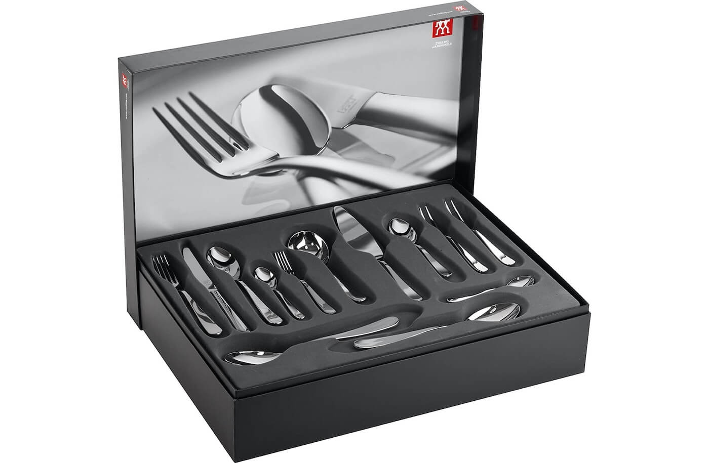 双立人 ZWILLING Greenwich 不锈钢餐具 68件套 适合12人,到手171.75欧,原价399欧!