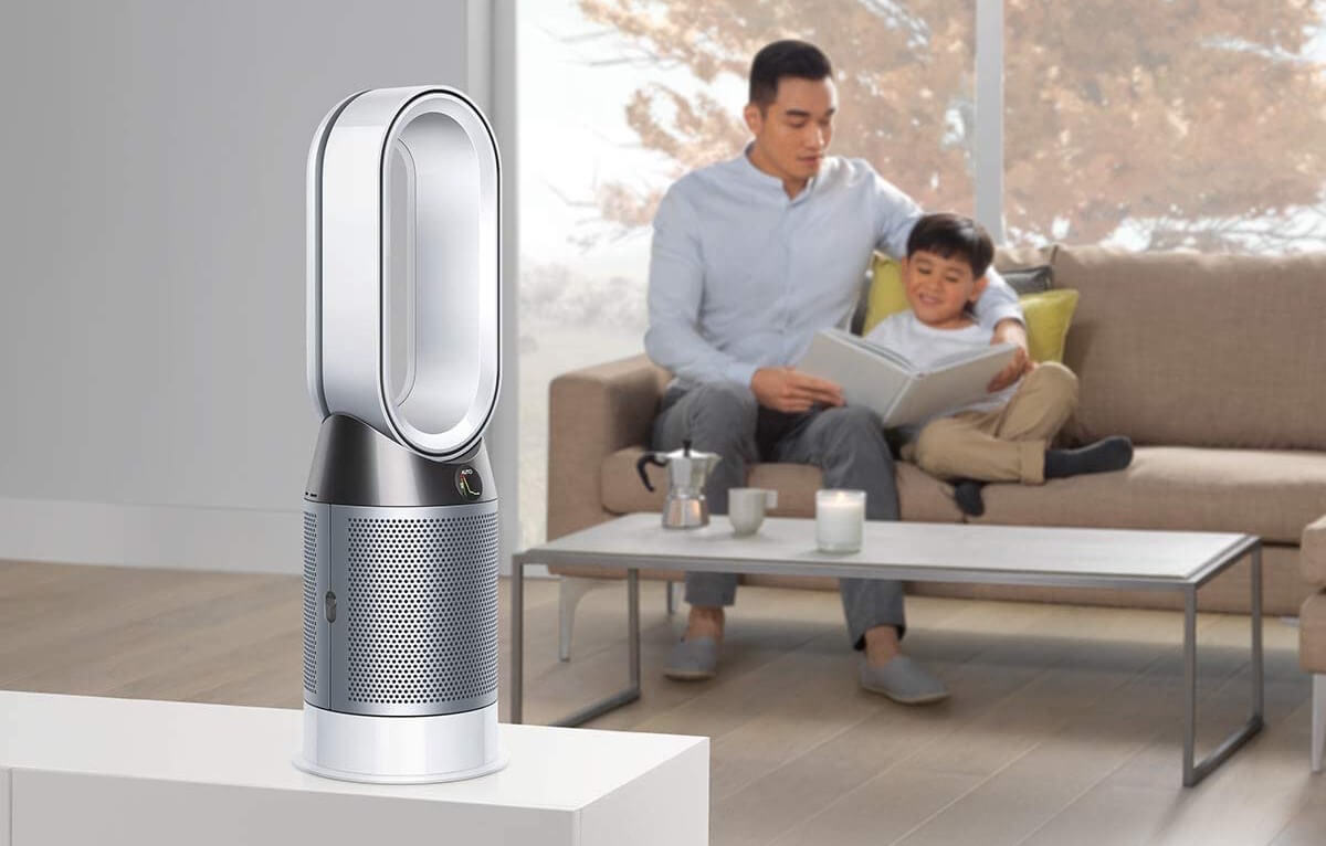 戴森 Dyson Pure Hot+Cool HP04 空气净化暖风扇 三合一 40W功率 适合最大81m³房间,到手555欧,原价632.63欧!!