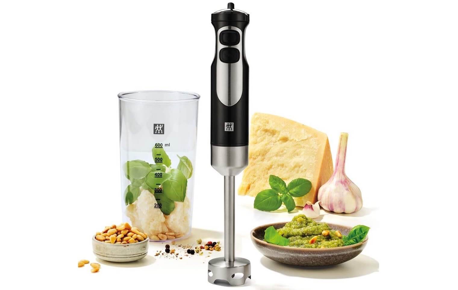 双立人 Zwilling 36420-011-0 手持搅拌器 打蛋器 550W 带600毫升量杯，到手34.99欧，原价64.95欧！全德免邮！