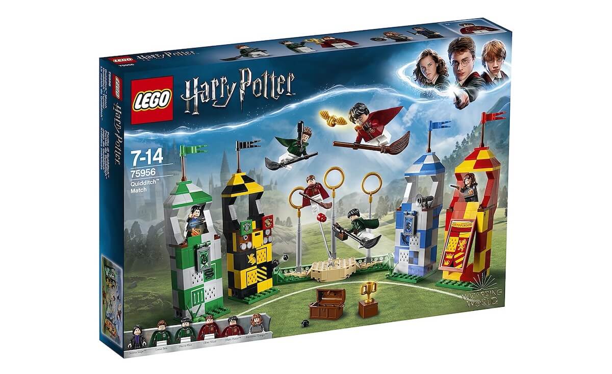 乐高哈利波特系列  LEGO Harry Potter 75956 魁地奇球赛,到手29.09欧,原价38.98欧!