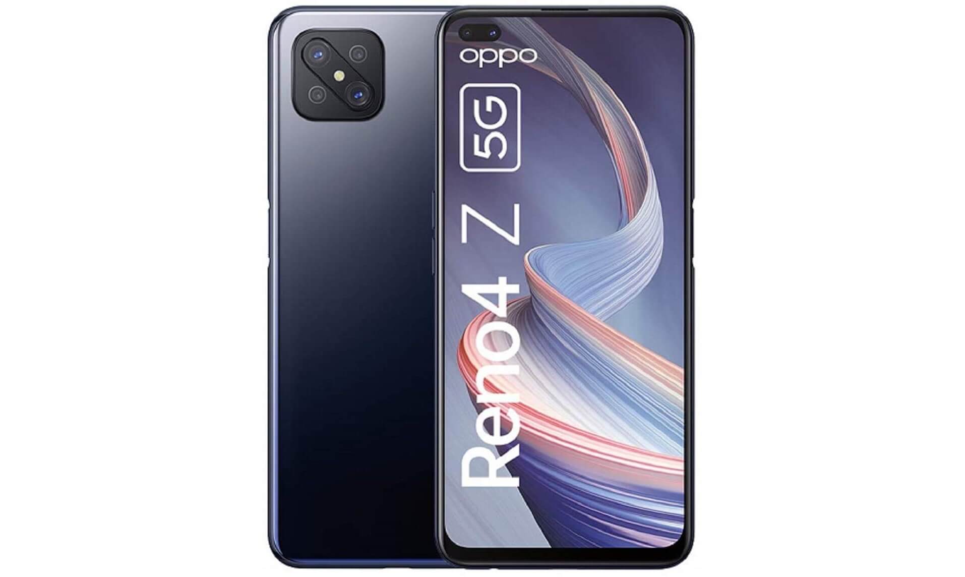 OPPO Reno4 Z 5G 智能手机 6.57寸 120Hz显示屏 8GB/128GB 后置四摄4800万像素 黑色,到手199欧,原价369欧!特价!