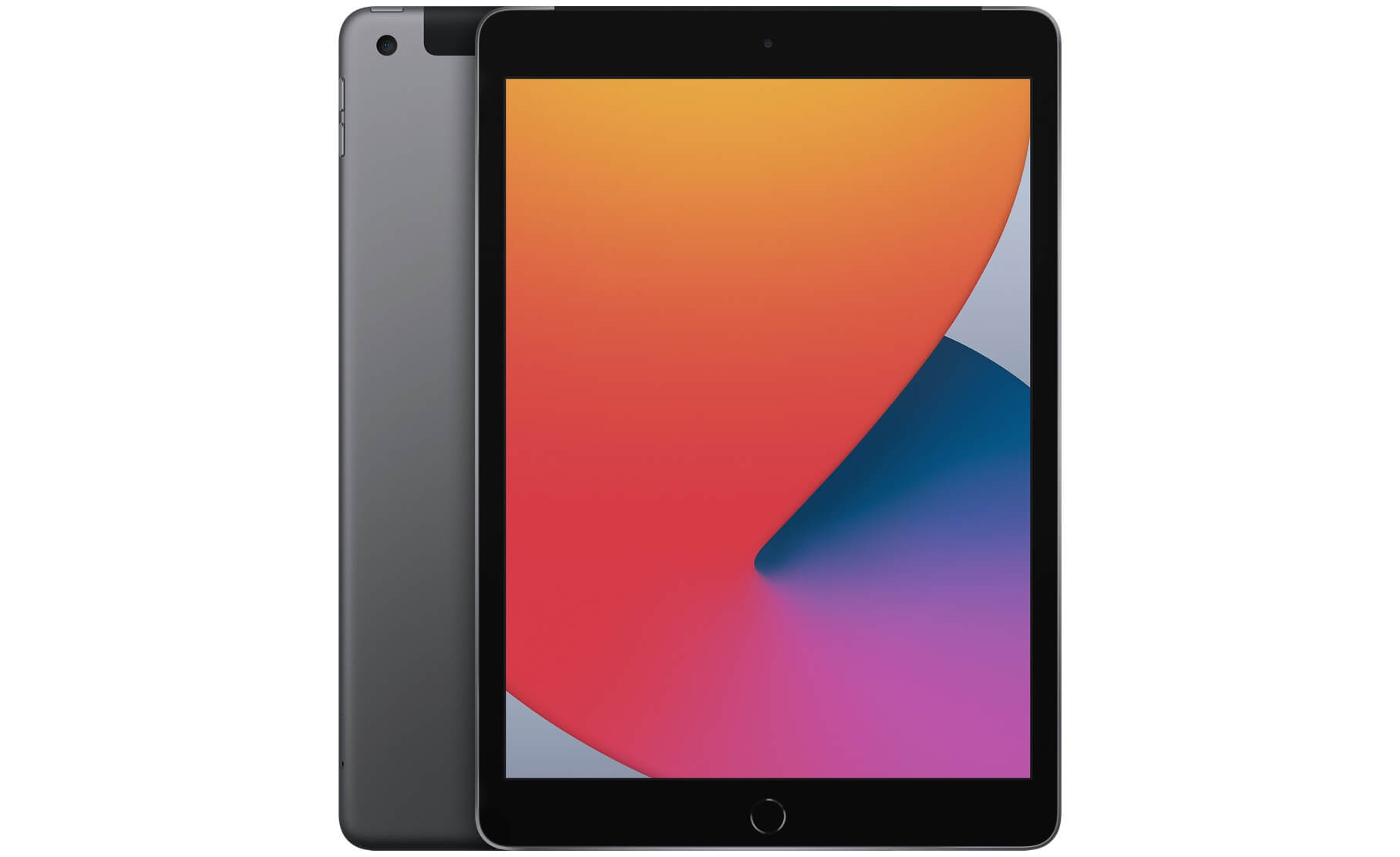 苹果 Apple iPad 2020款 10.2寸平板电脑 A12仿生芯片 Wi-Fi+4G版 32GB 太空灰，到手404.91欧，原价505.9欧！