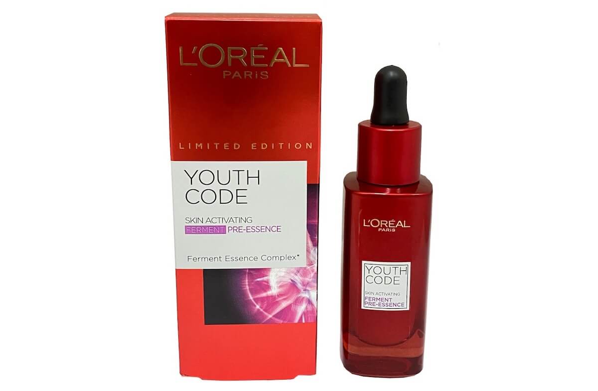 L'OREAL Youth Code 欧莱雅黑精华抗老紧致补水面部精华液 30ml，到手18.64欧，原价28.24欧！！