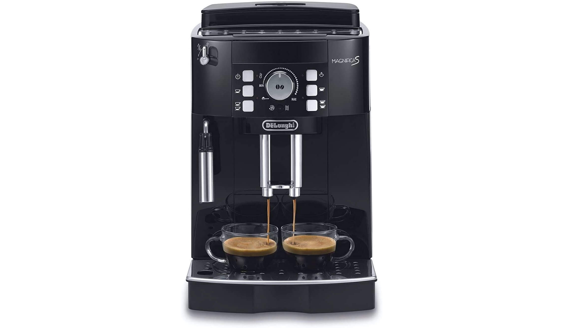 德龙 De'Longhi ECAM 21.117.B 全自动咖啡机 黑色 1.8L水箱 13档研磨程度，到手262.04欧，原价449.99欧！