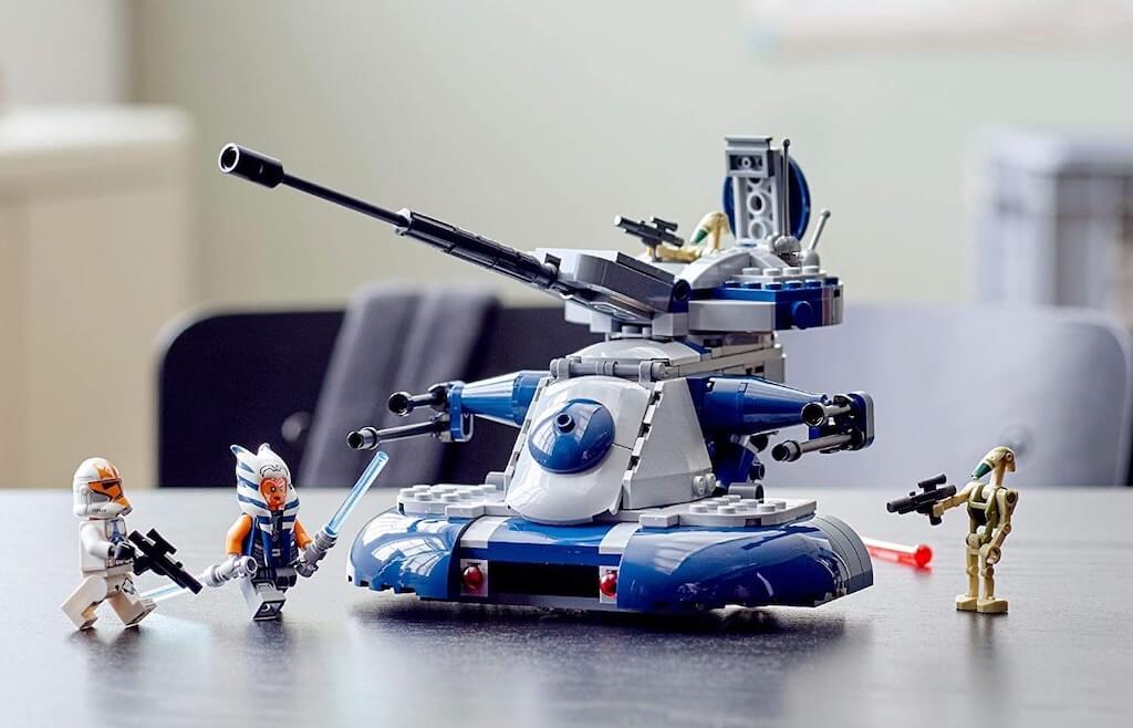 乐高星球大战系列 LEGO 75283 Star Wars 克隆战争装甲攻击坦克 (AAT)  适合年龄7岁+，到手30.99欧，原价38.98欧！特价！