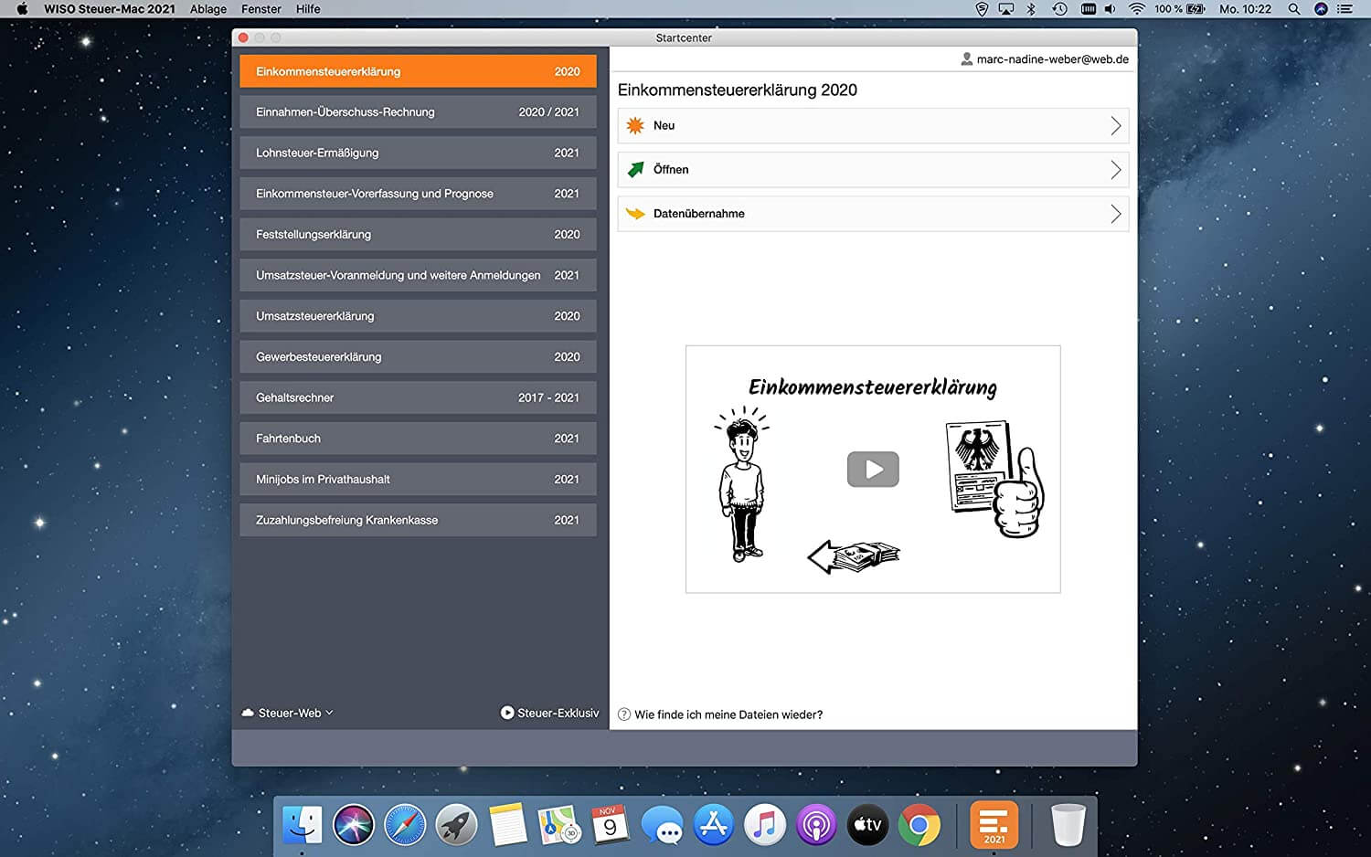 wiso steuer 2019 mac
