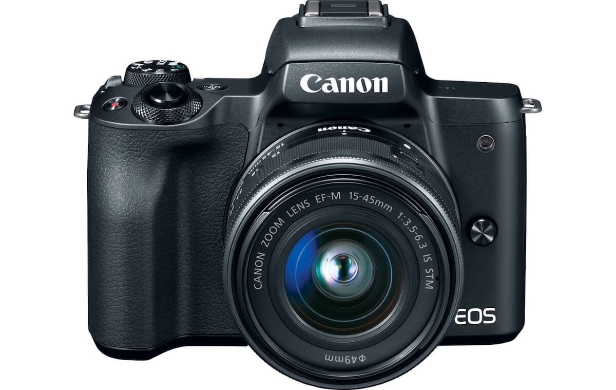 佳能 Canon EOS M50 微单套机 2410万像素 4K录像 带15-45mm +EF-M 22mm 双镜头,到手660.58欧,原价827.6欧!
