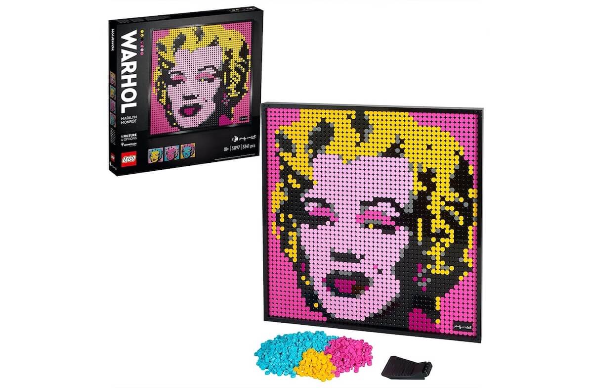 乐高艺术生活系列 LEGO 31197 Art 玛丽莲梦露 拼装马赛克像素画，到手90.82欧，原价119.99欧！