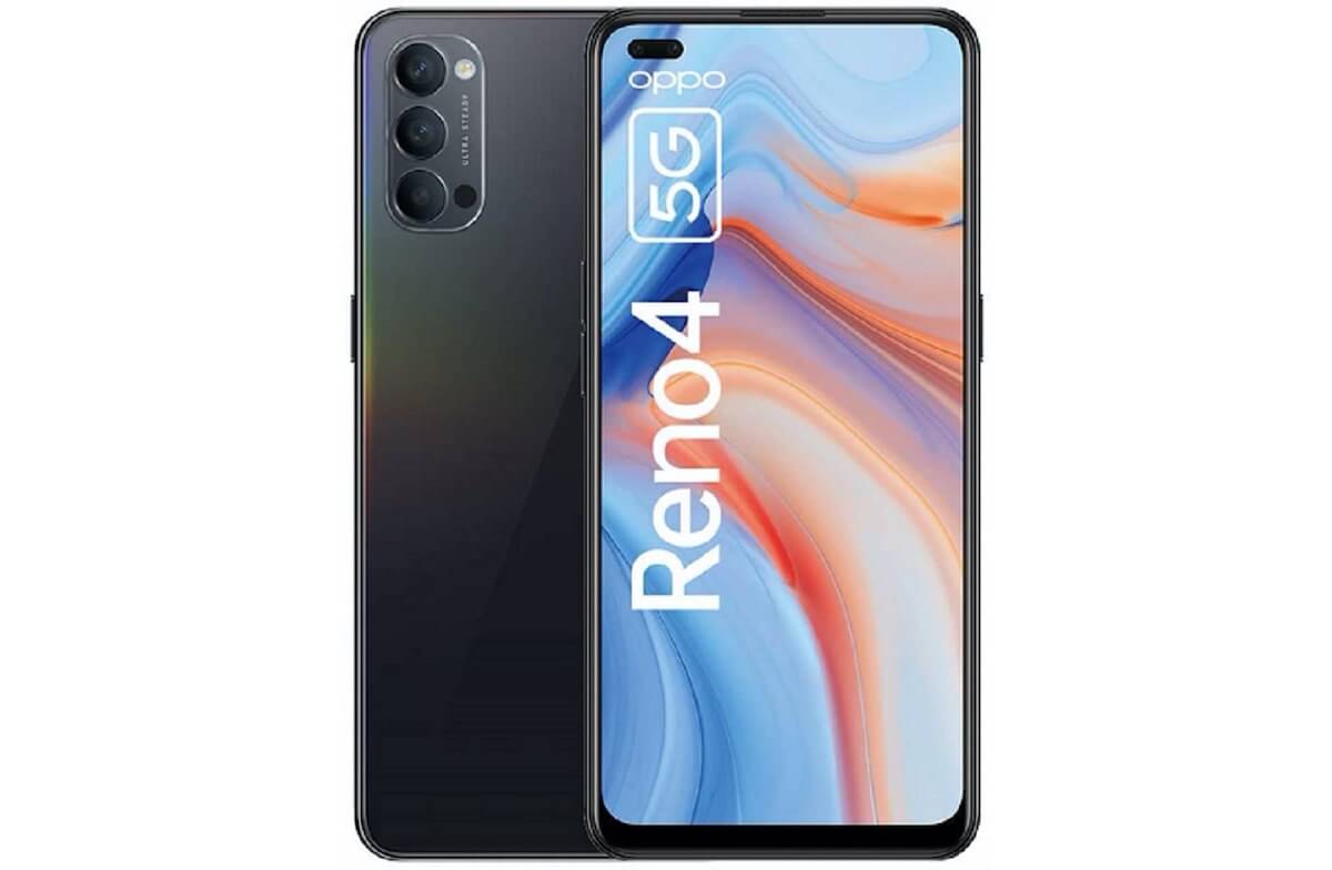 OPPO Reno4 5G 智能手机 6.4寸全面屏 8GB/128GB 梦境黑,到手298欧,原价584欧!!