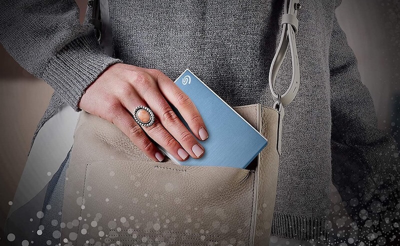 希捷 Seagate Backup Plus Slim 便携式移动硬盘 蓝色 2TB USB3.0接口,到手55.39欧,原价83.99欧!全德免邮!