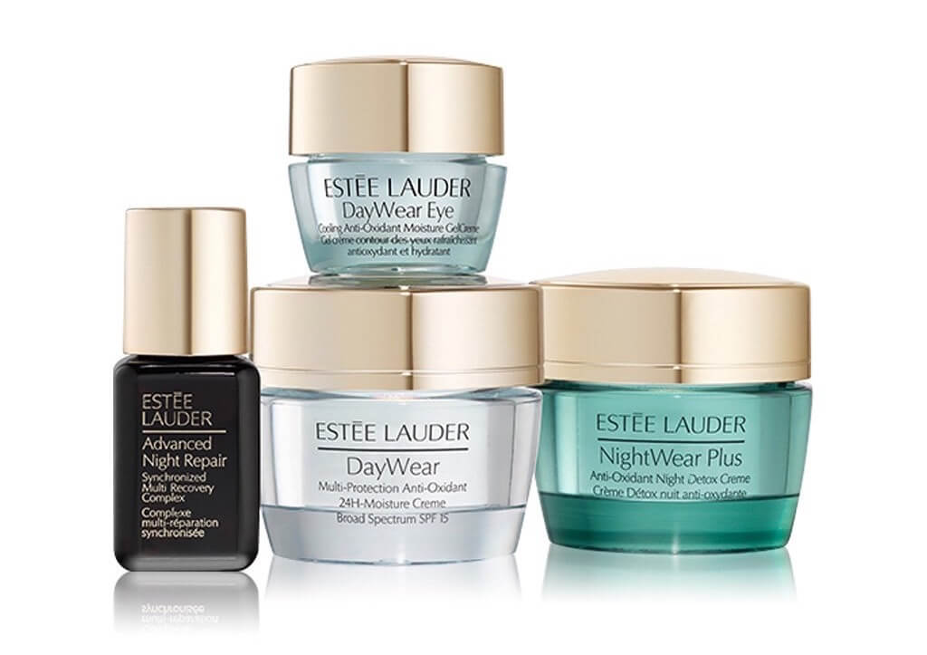 雅诗兰黛 Estée Lauder Daywear 全日多效抗氧化系列 4件套装 小棕瓶+日霜+晚霜+眼霜,到手20.26欧,价值近60欧!!