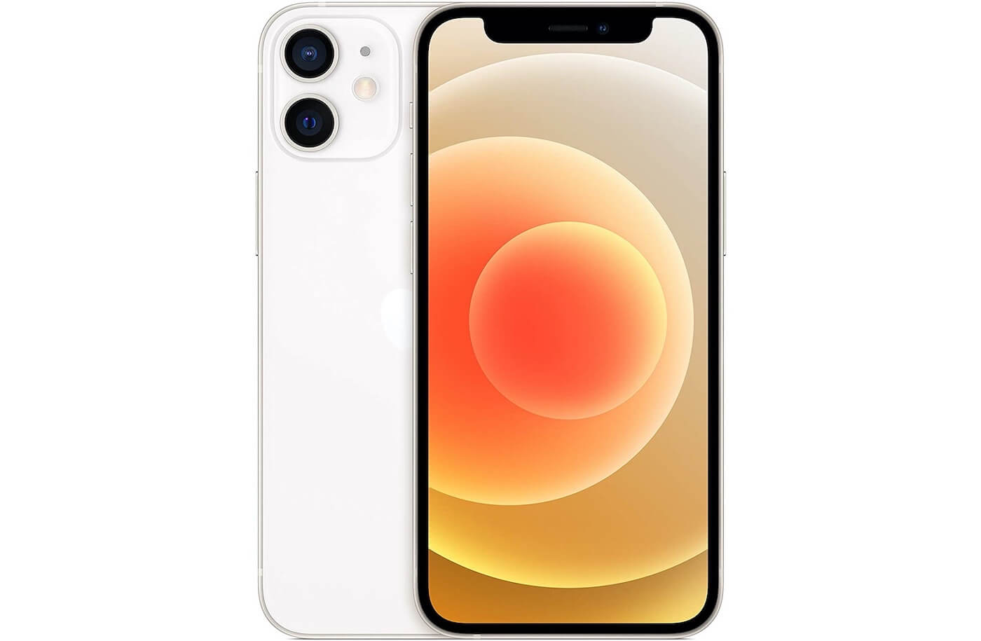 苹果 Apple iPhone 12 mini 白色版 5.4寸OLED屏幕 A14处理器 支持5G 64GB,到手559.36欧,原价799欧!特价!