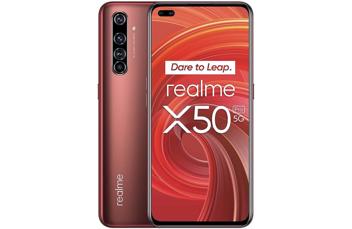 真我 Realme X50 Pro 5G智能手机 8GB/128GB 红色 骁龙865 65W超级闪充 6400万变焦6摄，到手399欧，原价573.99欧！特价！