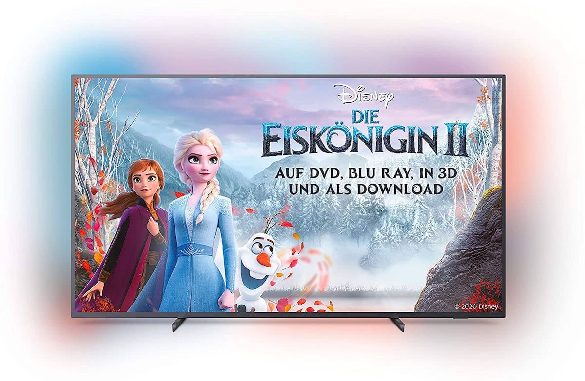 飞利浦 Philips Ambilight 70PUS6724/12 70寸超高清LED智能电视,到手749欧,原价1,299欧!