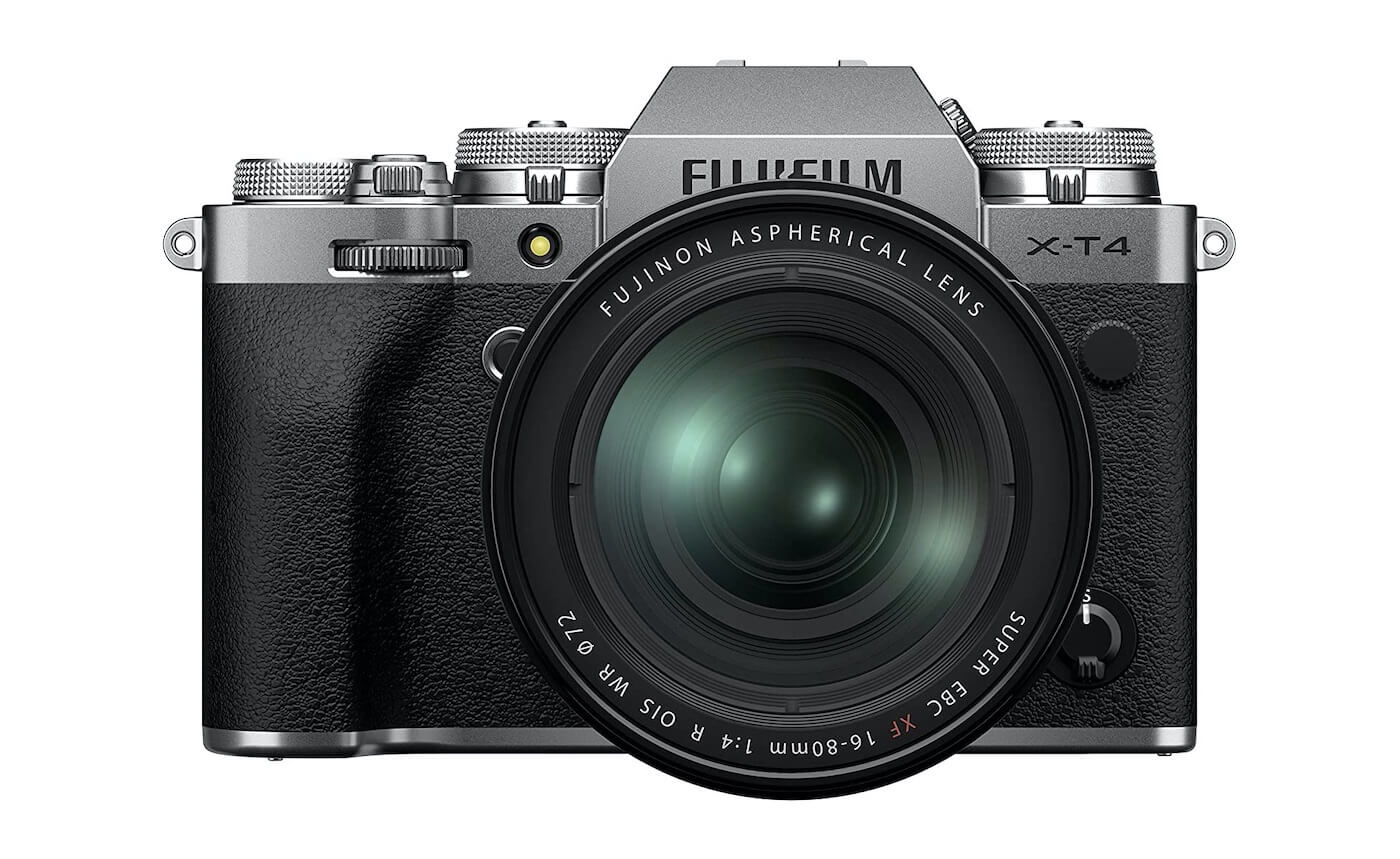 富士 FUJIFILM X-T4 微单套机 银色 2610万像素 五轴防抖 带XF16-80mmF4 R OIS WR镜头，到手1,927.07欧，原价2,241.04欧！