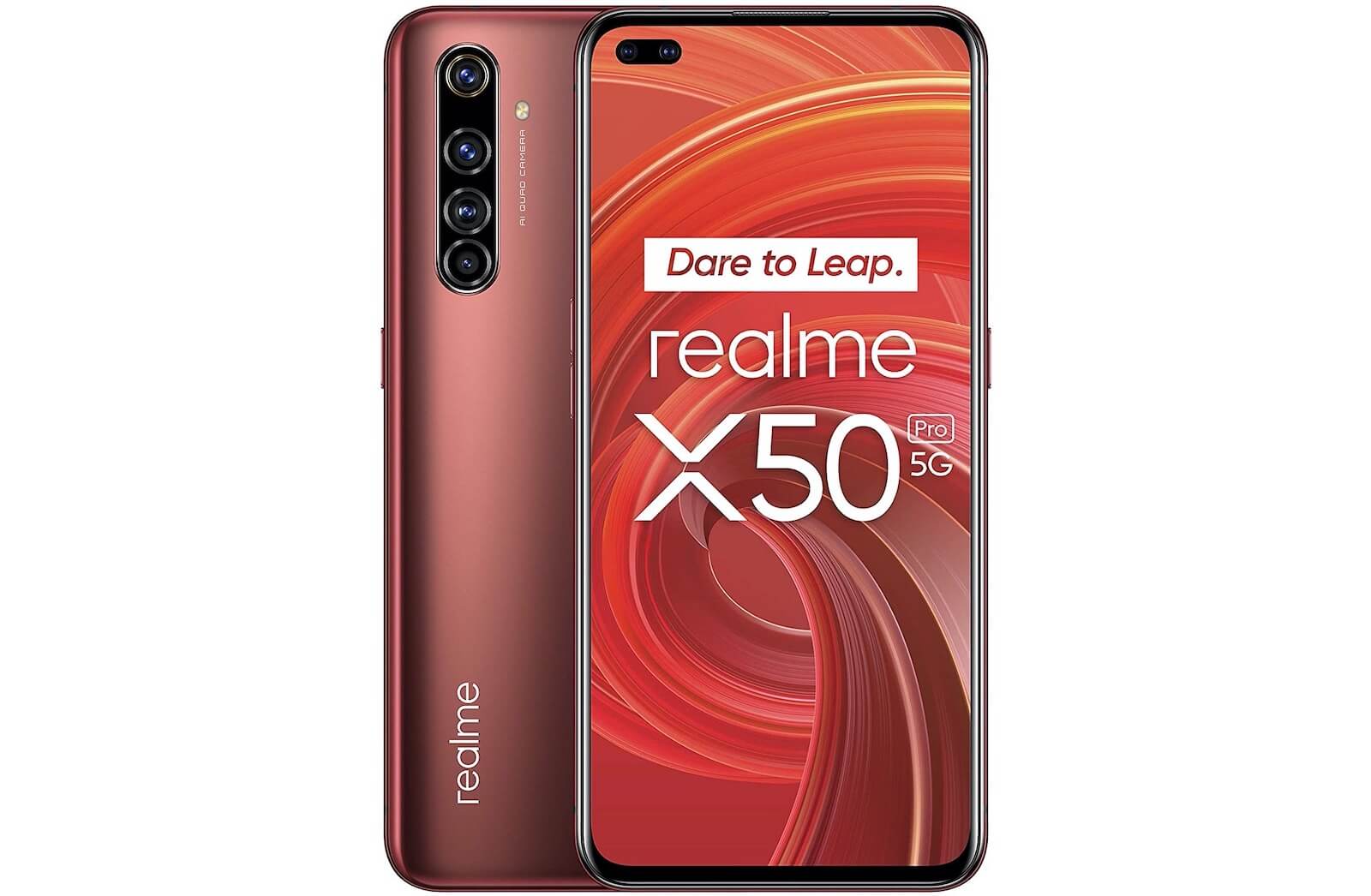真我 Realme X50 Pro 5G智能手机 8GB/256GB 红色 骁龙865 65W超级闪充 6400万变焦6摄，到手459欧，原价676.1欧！全德免邮！