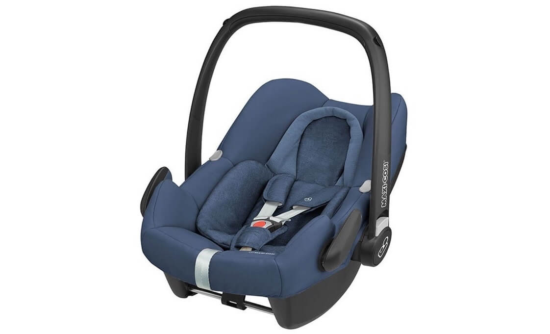 迈可适 Maxi-Cosi Rock 婴儿提篮包含FamilyFix One i-Size底座 Gruppe 0+分组 蓝色,到手105.85欧,原价199欧!全德免邮!