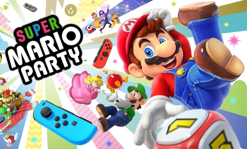 Super Mario Party 超级马力欧派对 Nintendo Switch版游戏 包括80个小游戏,到手43.69欧,原价59.99欧!特价!