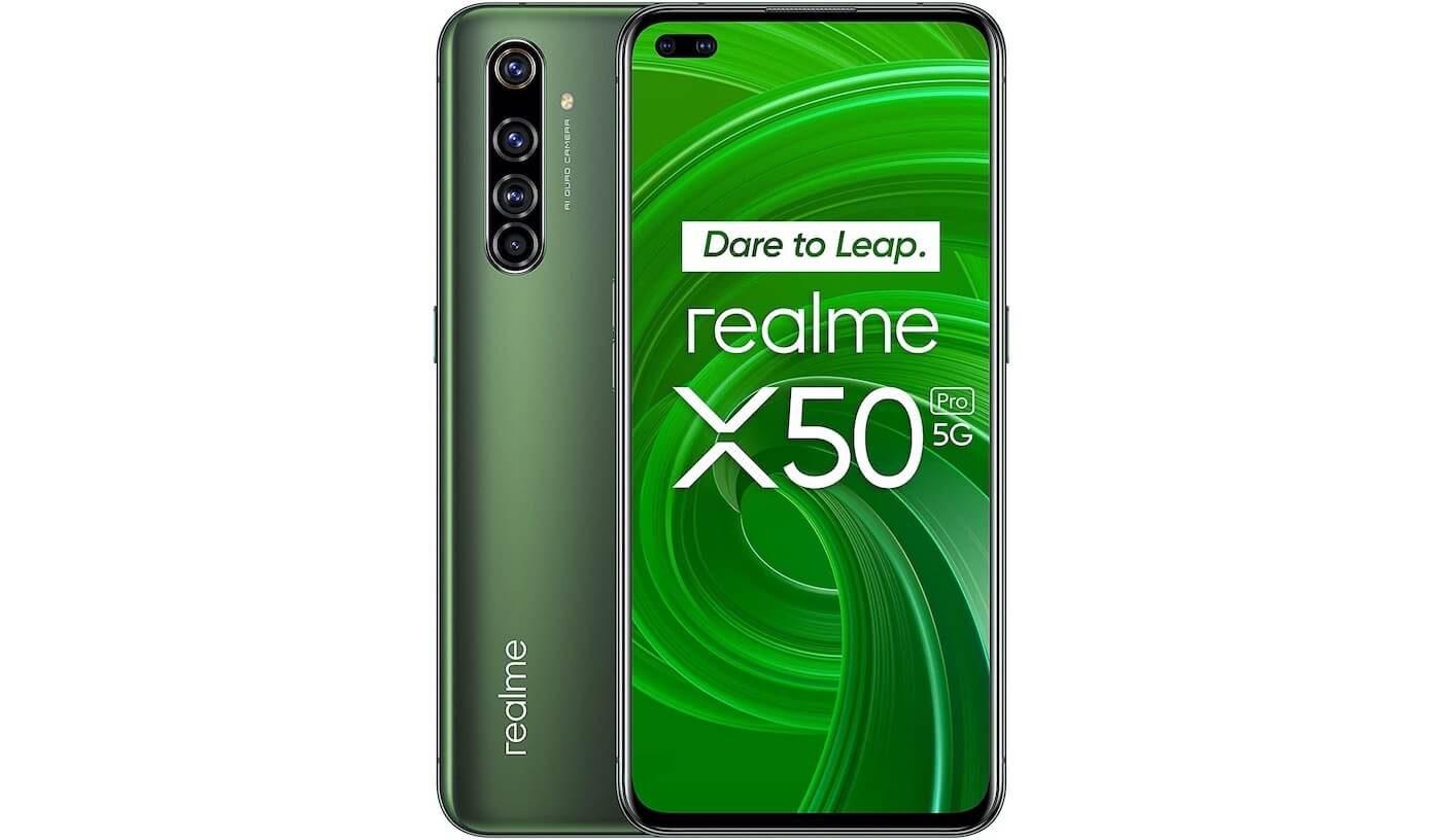 真我 Realme X50 Pro 5G智能手机 8GB/128GB 绿色 骁龙865 65W超级闪充 6400万变焦6摄，到手399欧，原价509欧！全德免邮！