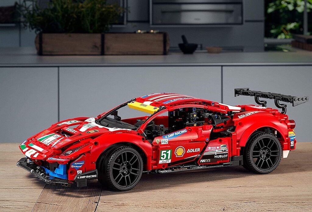 Lego ferrari 488 gte