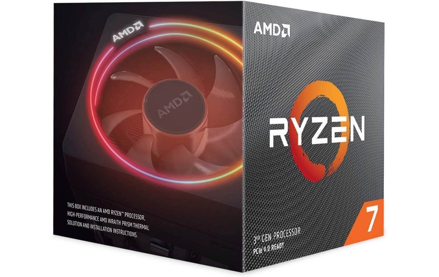 AMD 锐龙7 Ryzen 7 3700X CPU处理器 8核16线程 3.6GHz AM4接口，到手223.49欧，原价400欧！特价！