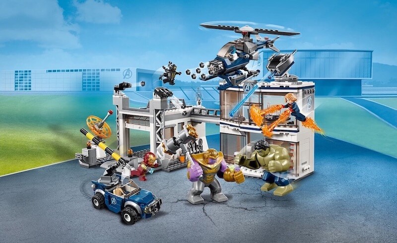 乐高漫威超级英雄系列 LEGO Super Heroes 76131 复仇者联盟基地大决战，到手79.99欧，原价99.99欧！