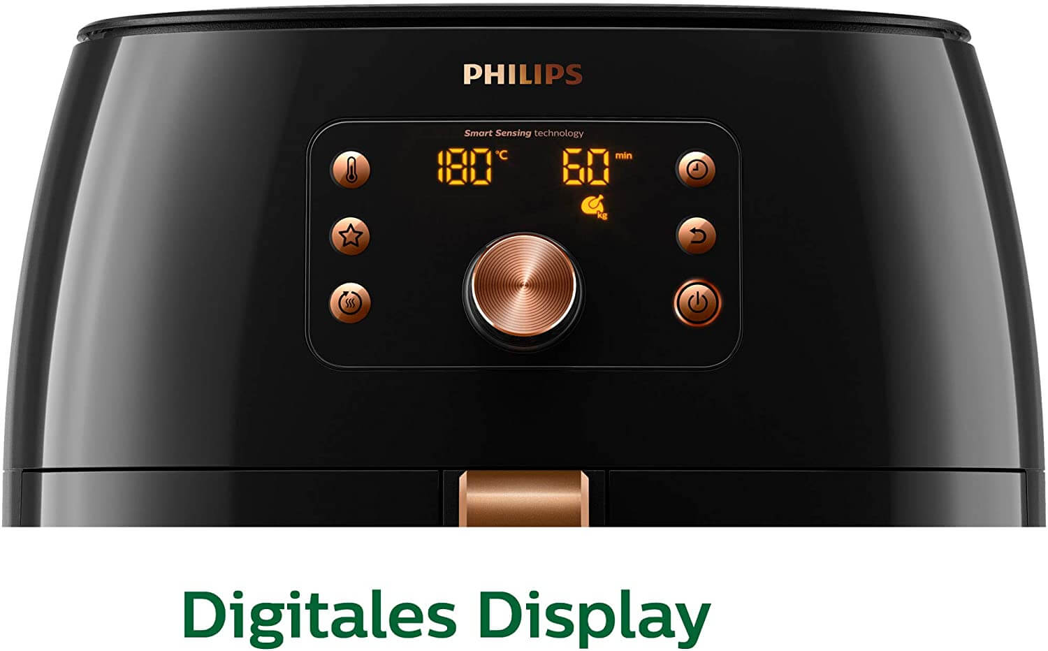 Philips HD9860/90 Airfryer XXL Heißluftfritteuse mit Smart Sensing