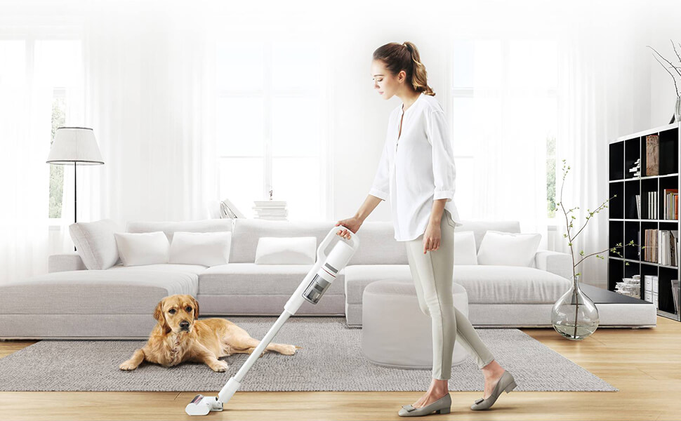 睿米手持无线吸尘器F8 超轻设计 18500pa吸力 55分钟超长续航,到手265.99欧,原价359欧!!