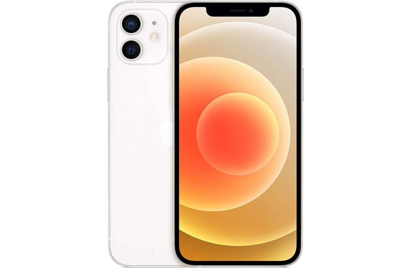 苹果 Apple iPhone 12 智能手机 白色版  6.1寸OLED屏幕 A14处理器 支持5G 256GB,到手984.8欧,原价1,069欧!