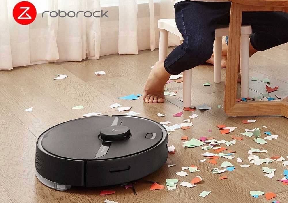 小米石头 roborock S6 Pure 智能扫地机器人 黑色 扫拖一体 多层楼记忆 支持Alexa和Google语音助手,到手343.44欧,原价699欧!