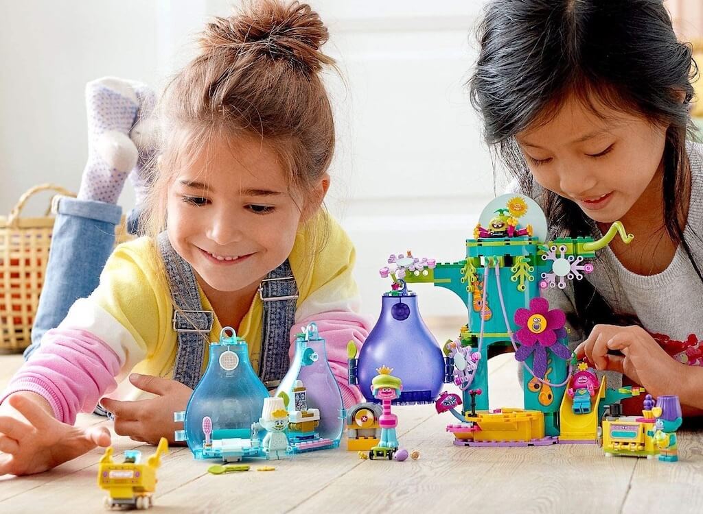 乐高魔发精灵系列 LEGO Trolls 41255 世界之旅 流行乐村庆典，到手30欧，原价49.99欧！