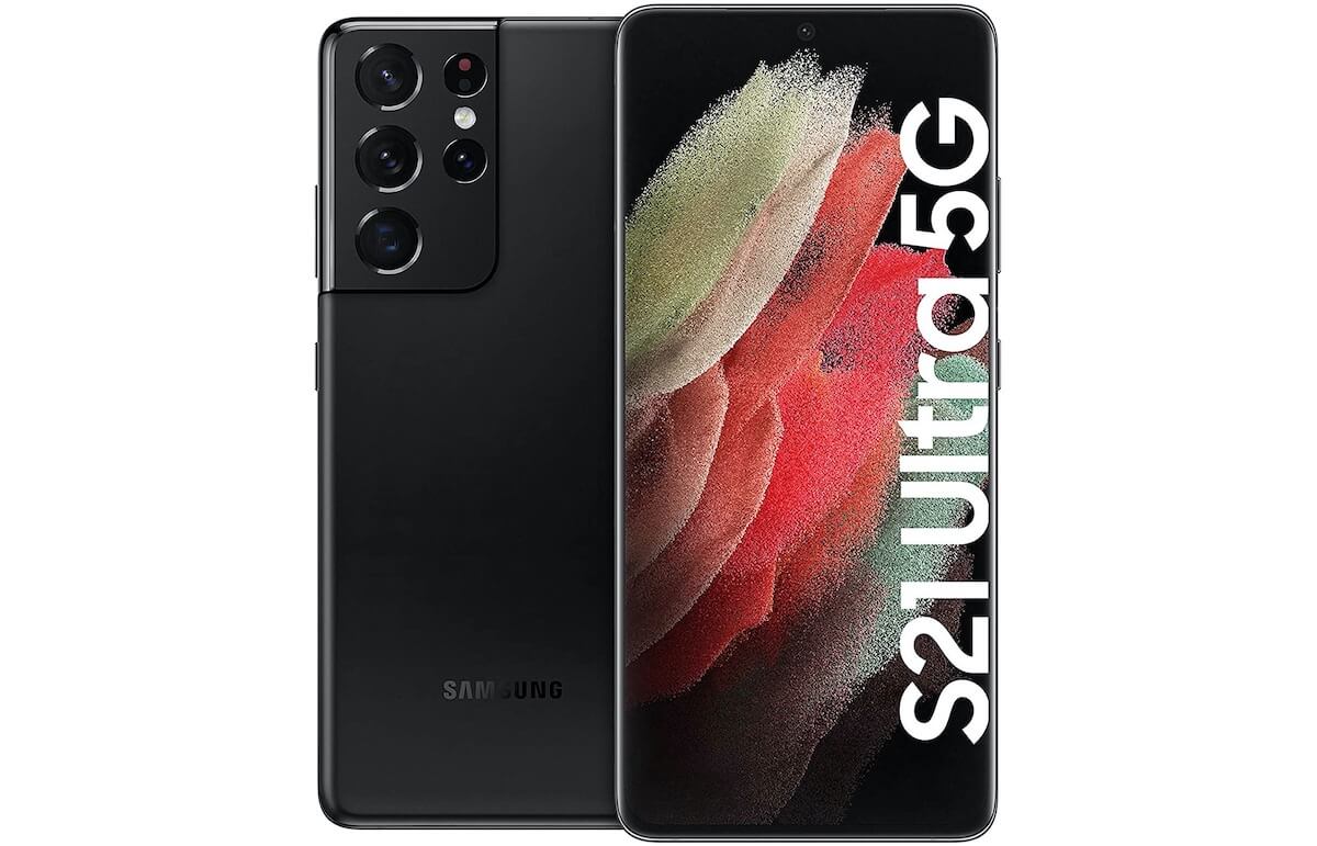 三星 Samsung S21 Ultra 5G 智能手机 6.8寸打孔屏  后置四摄 12GB/128GB 黑色,到手1,049.12欧,原价1,429欧!全德免邮!