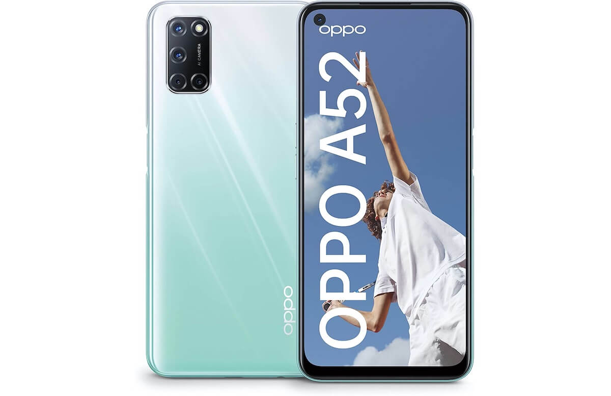 OPPO A52 智能手机 4GB/64GB 白色 6.5寸 后置四摄 5000mAh大电池，到手139.99欧，原价199欧！！