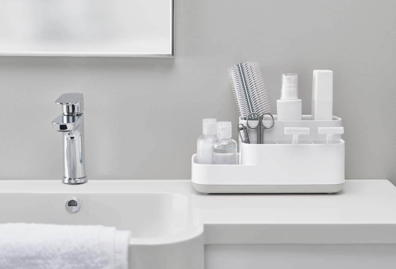 Joseph Joseph Easy-Store Caddy 浴室收纳盒 白色/灰色，到手18.99欧，原价24.99欧！